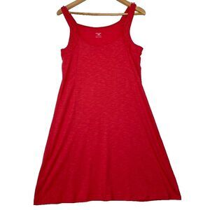 Horny Toad Tank Stretch‎ Athletic Casual Dress Watermelon Coral Pink Size Large